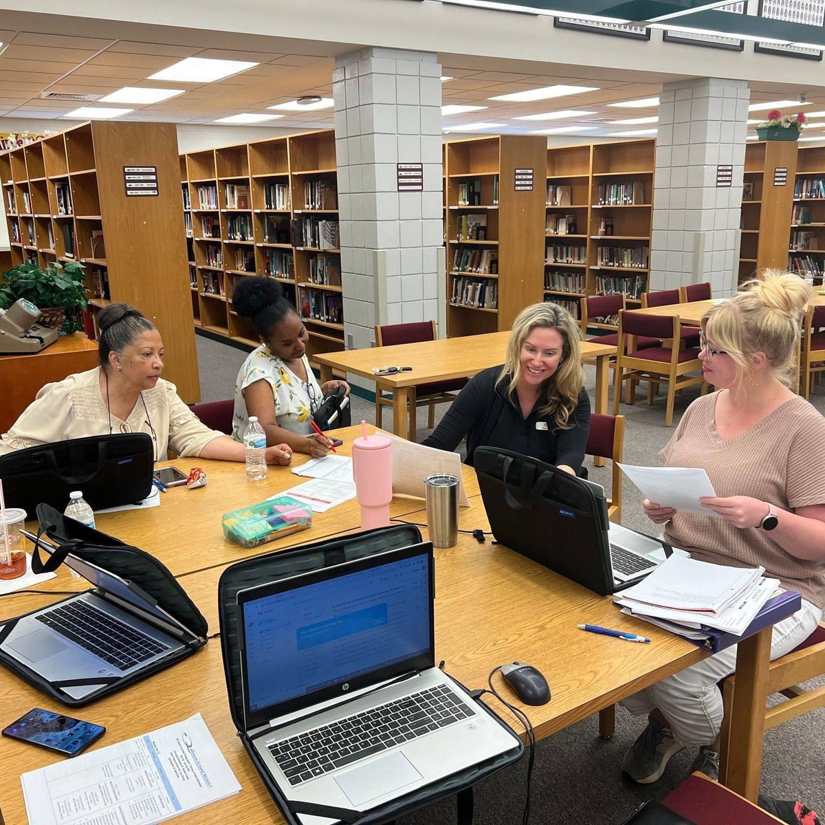 Collaborating, planning, and pacing for 2023/2024 is the way Quitman science team started off their summer with Science Content Manager Sara Smith. 🧬🤩🤝 #baileyeducation #scienceisfun