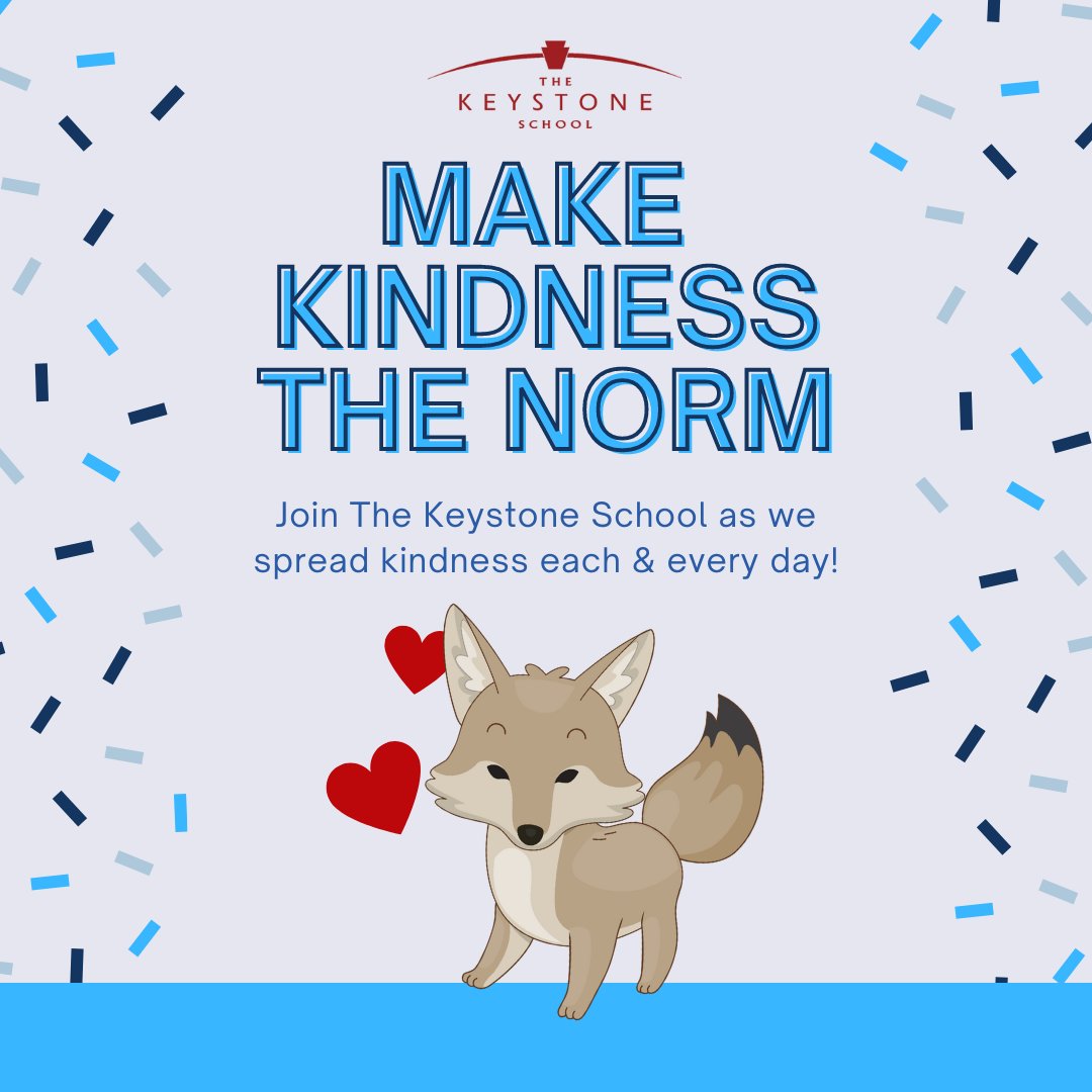 What small act of kindness will YOU do to help make someone's day better today?! #thekeystoneschool #makekindnessthenorm #spreadkindness #kindness #bekind #smallacts #helpothers #livewhilelearning #onlinelearning #onlineschool #homeschool #randomactsofkindness #RAK2023