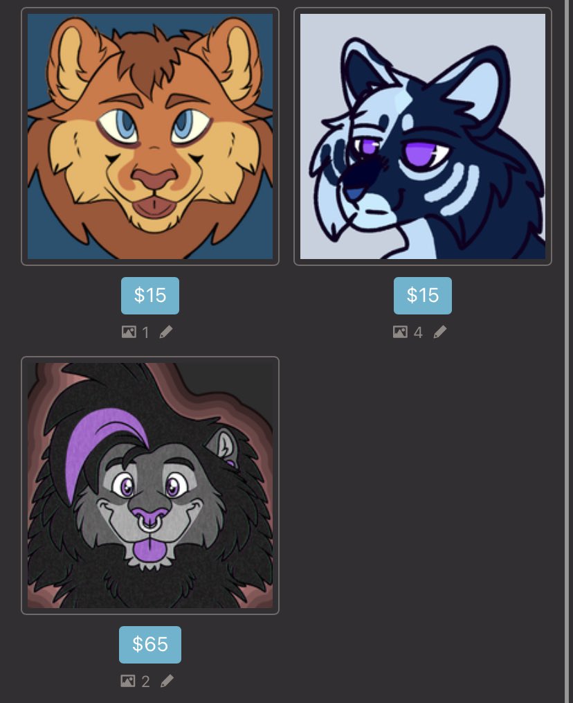 I got some characters for sale on my toyhouse willing to lower prices a little bit and I might consider trade offers dm me or reply if you’ve got an offer for me if you don’t have a toyhouse dw about it I can send files other ways 

toyhou.se/ProbablyALion/…