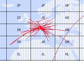 Excellent 2m band opening towards Madeira, Central Europe and North Africa.

#hamradio #hamr #swl #amateurrardio #dxing #dx #propagation #2m