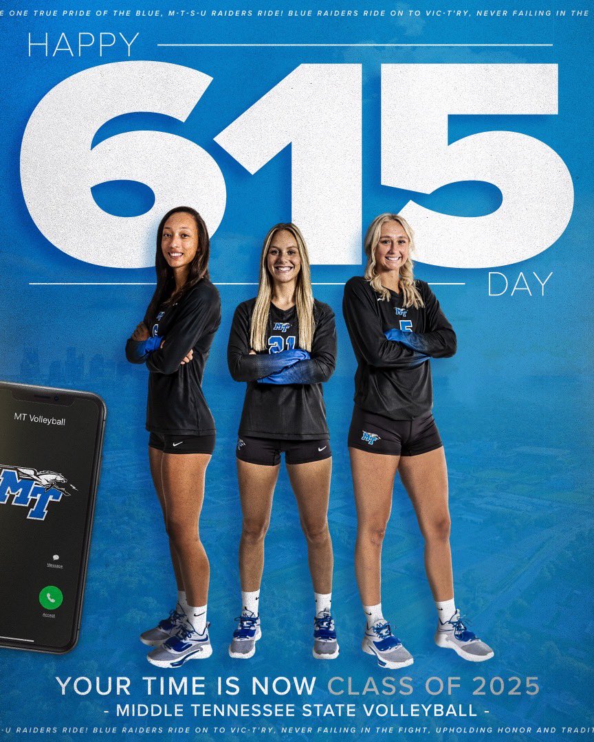 Happy 6/15 from the 6️⃣1️⃣5️⃣!

Class of 2025, we are looking to add to the family and we can’t wait to get to know you! 💙

#BLUEnited