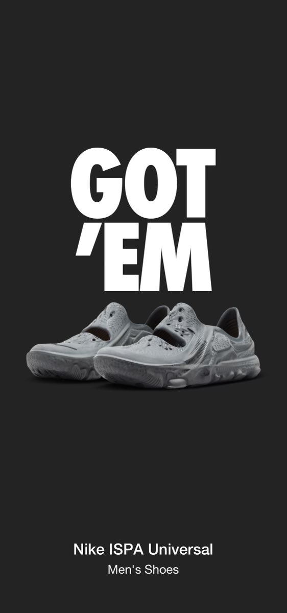 vhearnjr's tweet photo. Nike’s answer to the planet. #movetozero I needed a shoe like this! #ispauniversal @nikestore #SNKRS https://t.co/d1WPWEHyRN