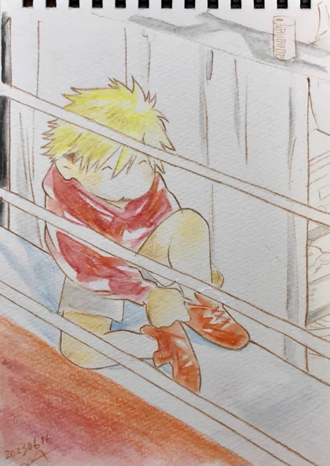 思い立ったら #1日1兼平大介 ←良きタグ!  なんとなく裸足で練習してる印象があったのですが、余計な怪我をしたくないということで(リング周りは危険がいっぱい!)クラスの時は靴を履いてた兼平先生。 #ヒートアップ道場