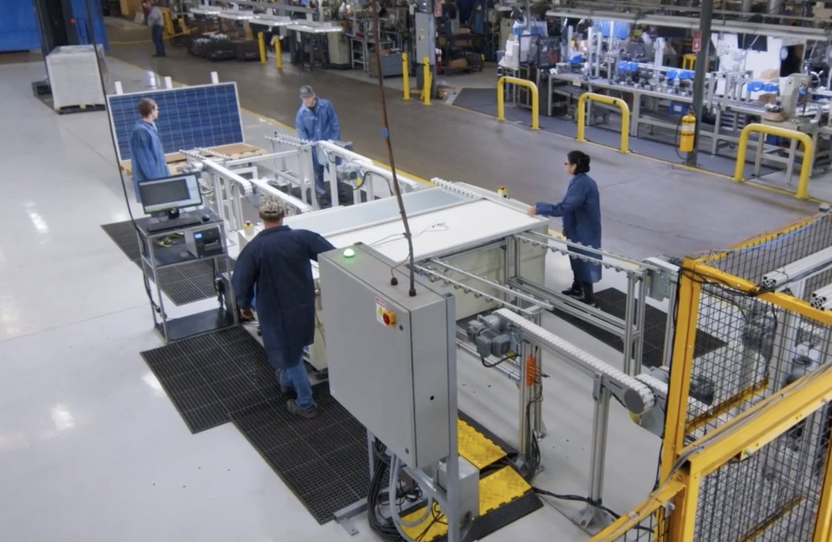 CitizenGroup's tweet photo. The #CircularEconomy gets a notable boost as sustainable remanufacturing leader TerrePower gives new life to previously used #SolarPanels and #EVBatteries at its new state-of-the-art facility in Sparta TN. https://t.co/5Z5vtVfkeL @BBBIndustries #BBBIndustries #manufacturing https://t.co/tfdOQRBWtZ