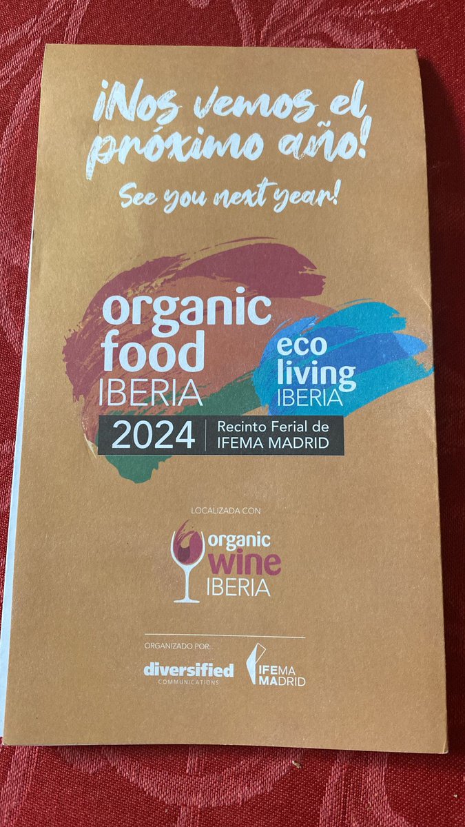 GreenfoodsN's tweet photo. #GreenfoodsNetwork asistió el 7 de Junio al #OrganicFoodIberia Feria del sector de alimentos veganos y ecológicos que se celebró en el IFEMA de Madrid, con participación de expositores de Andalucía, Madrid, Murcia, Castilla la Mancha, Rioja, Valencia y Portugal @OrganicFoodIberia https://t.co/LnPPYVY2SE