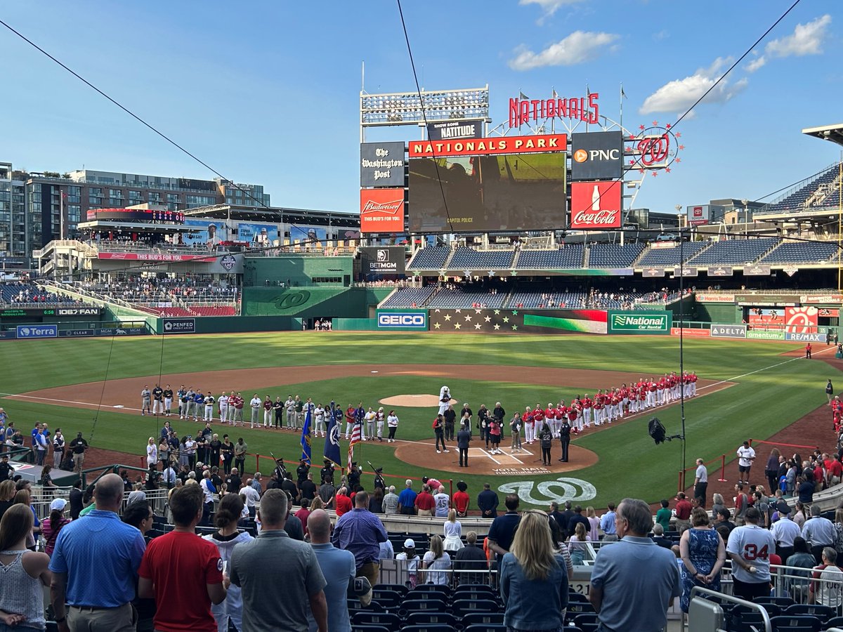 Our team had a great time celebrating bipartisanship at the Congressional Baseball Game!
