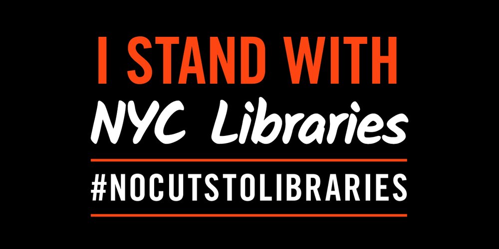 Hey <a href="/NYCMayor/">Mayor Zohran Kwame Mamdani</a> &amp; <a href="/NYCCouncil/">New York City Council</a>, it’s us, New York City residents. We need our libraries! The proposed budget cuts will mean shortened hours and reduced resources, and could end weekend service at branches across the city. #NoCutsToLibraries investinlibraries.org