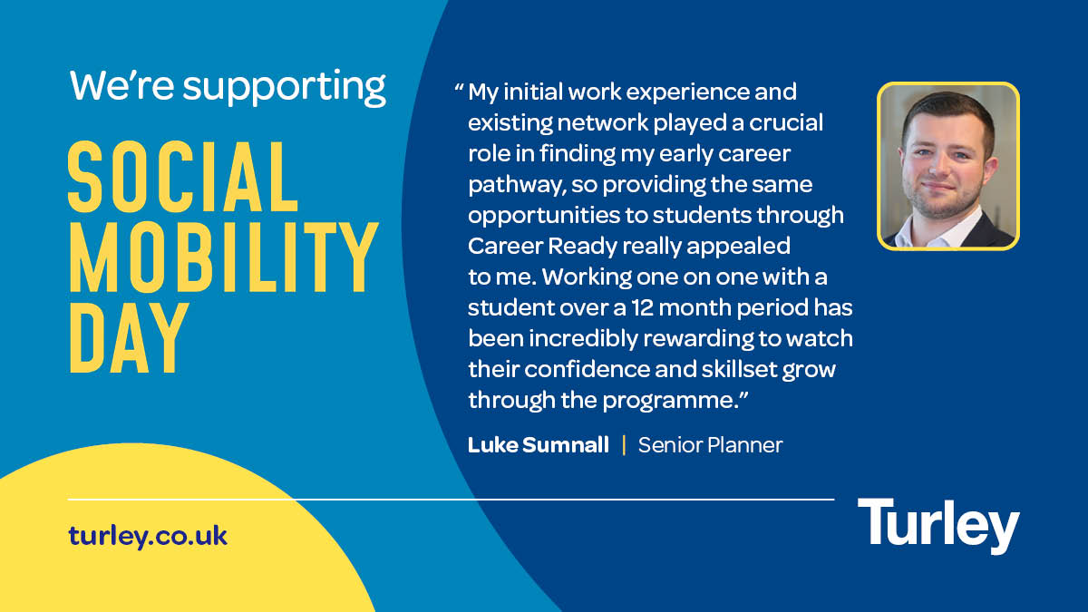 Today is Social Mobility Day, and it's never been more important to #SpeakMore about this topic. That's why we're so proud to work with @CareerReadyUK to create more opportunities for young people and boost social mobility in our sector #SocialMobilityDay