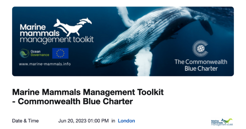 commonwealthsec's tweet photo. The #Commonwealth #BlueCharter Action Group on Marine Protected Areas (#MPA) and the Marine Mammal Twinning will be holding a webinar on 20 June at 13:00 BST, introducing the new Marine Mammals Management Toolkit.

Register to join the webinar👇