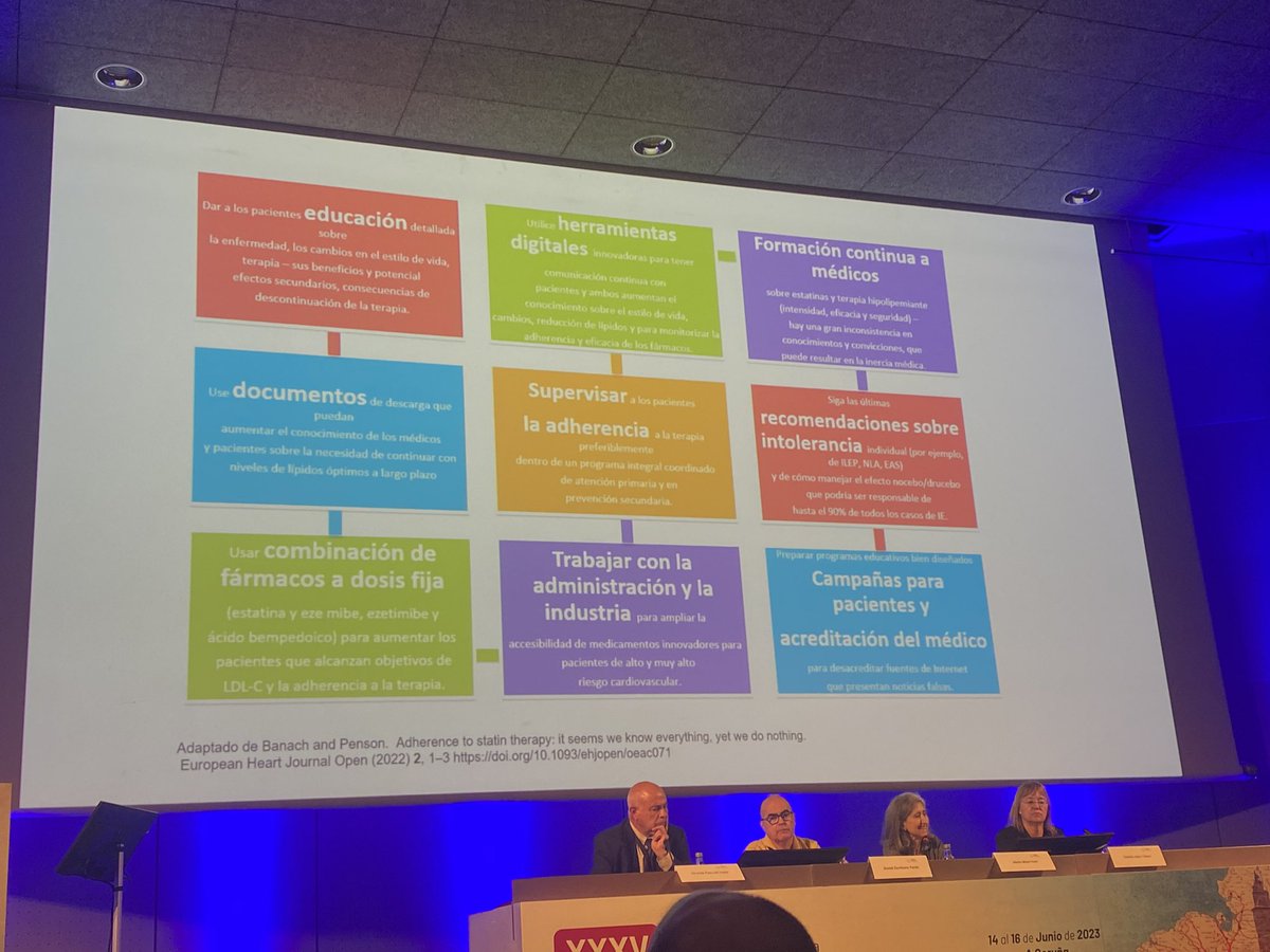 iaiols's tweet photo. Excel.lent taula sobre intolerants, nocebo, drucebo...@sea_es #35CongresoSEA #SEA2023 
Ha comptat com a ponent amb la nostre companya de la Unitat de Lipids @CSTerrassa dra Marta Mauri https://t.co/we7XmHzoKX