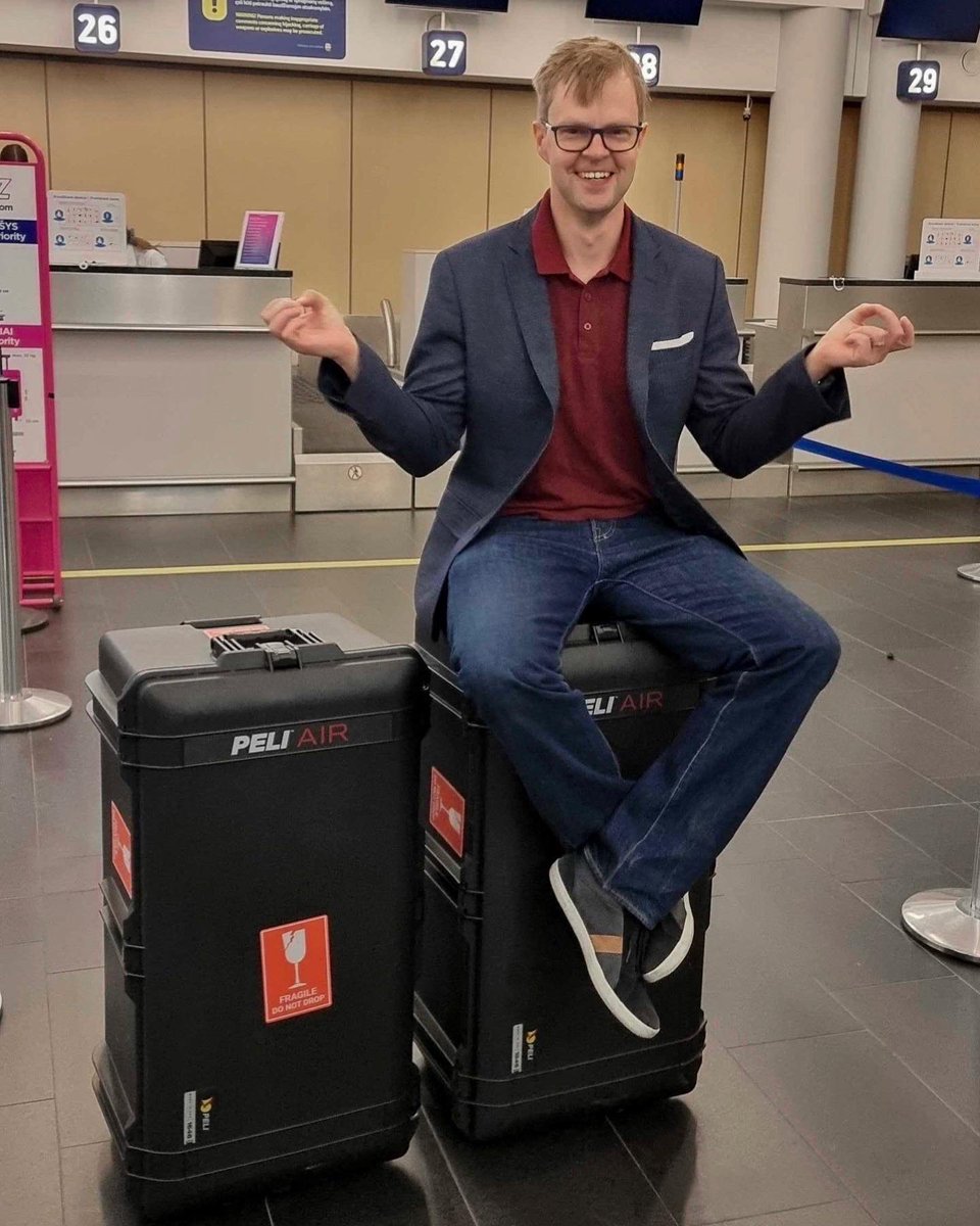 AISPECO systems can be conveniently packed into custom-made pelican cases that meet airline luggage requirements, allowing users to travel together with the system and confidently bring it on business trips, fieldwork, or installations. #AISPECO #geospatial #pelicancases