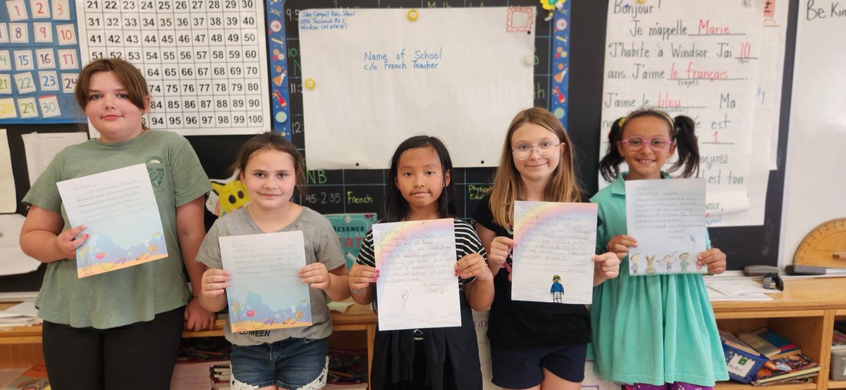 Last week students in 4O and 4/5C participated in Le Grande Course Postsle l'Ontario.  Students are super excited to see if they will receive a response letter back! <a href="/JohnCampbellPS/">John Campbell PS</a>  <a href="/MsBurgon/">Ms. Burgon</a> <a href="/Dana52300/">Dana</a>