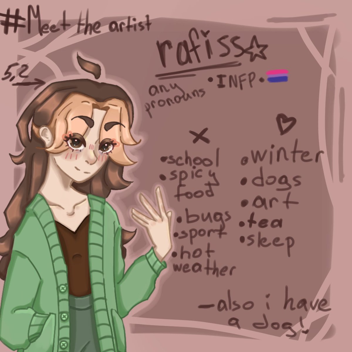 rafissfgenius's tweet photo. hello!!! its me and my #Meettheartist !!! (⁠≧⁠▽⁠≦⁠) https://t.co/1nmzB6cSLP