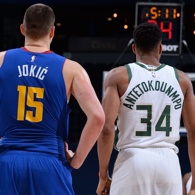 UofBasketball's tweet photo. Most Points Per Minute in NBA Playoff History (min 25 games)

1. Doncic: 0.87—58.0 TS%
2. Jordan: 0.8—56.8%
3. Giannis: 0.74—57.5%
3. King: 0.74—60.2%
3. D. Mitchell: 0.74—55.4%
6. Jokic: 0.73—61.4%
6. KD: 0.73—59.8%
8. Steph: 0.72—60.06
8. Gervin: 0.72—56.4%
10. West: 0.71—54.1% https://t.co/inKh3pTfnT