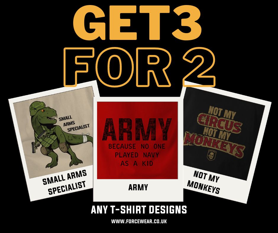 Take advantage of this limited-time offer & Upgrade your wardrobe with our hoofing tees that make a statement. 🇬🇧😎

#britisharmy #militaryhumour #veteran #soldiers #armylife #cadets #emergencyresponders