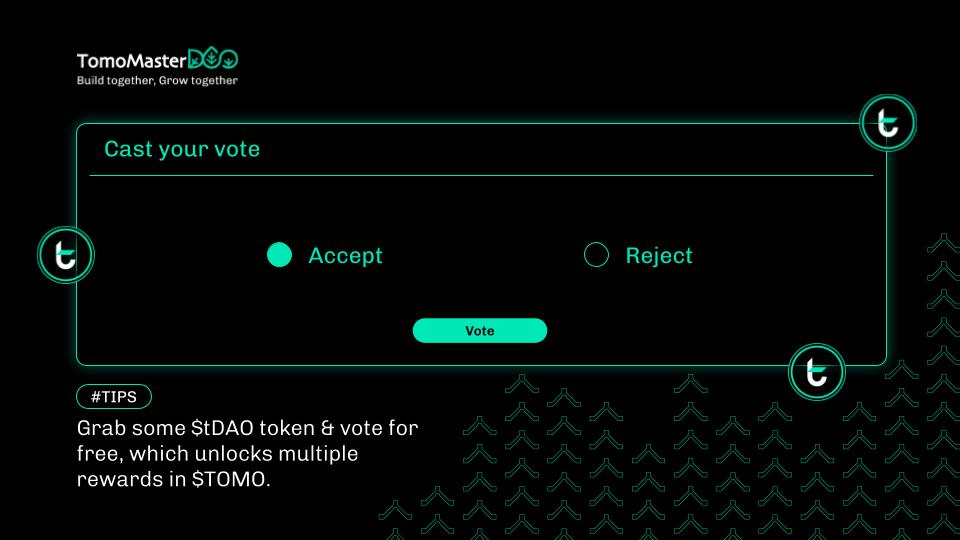 TomoMasterDAO 🗳️ tweet media