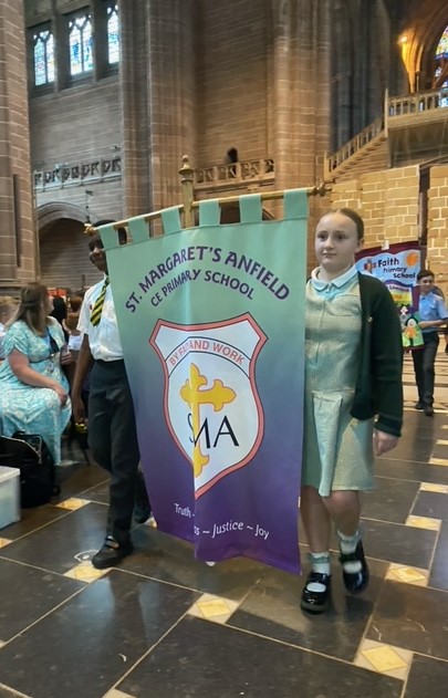 We have had a lovely afternoon at the Year 6 Leavers' Service in Liverpool Cathedral today.  We are so proud of our children.