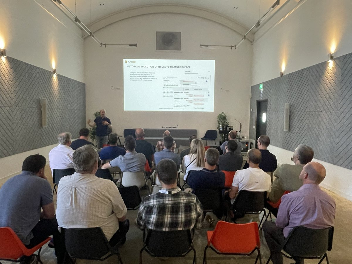 A great session by <a href="/Idaggra/">Michiel de Lepper</a> to wrap up the day - Using <a href="/Runecast/">Runecast</a> to navigate risk and compliance!