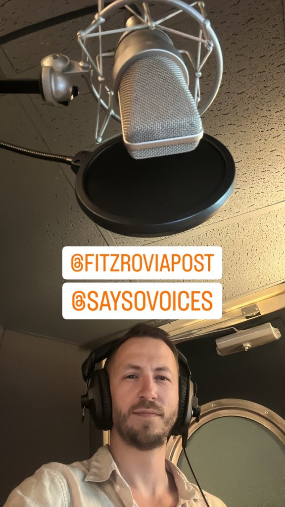 AlexJordanVO's tweet photo. I honestly consider myself one of the most fortunate people on the planet that I get to do what I love most every day as a job and have done ever since graduating.
Back at Fitzrovia today, which is where I recorded all my work on Gumball! https://t.co/DnqHMCRWRt