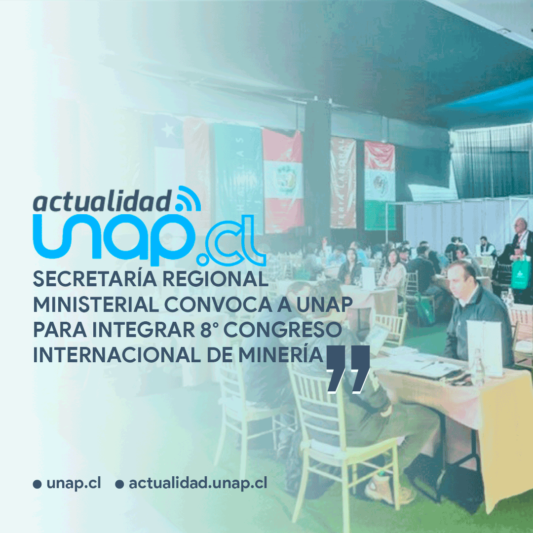 unapcl's tweet photo. 🔔Secretaría Regional Ministerial convoca a UNAP para integrar 8° Congreso Internacional de Minería
¿Quieres saber más?
Revisa nuestra pagina de noticias Actualidad Unap
#unap #actualidad #chile #tarapaca #iquique #mineria #congreso #orgullounap https://t.co/hqrlJJyPbG