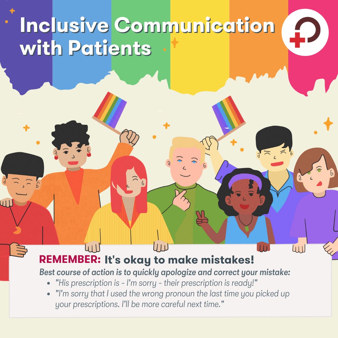 Creating a welcoming pharmacy environment for your community starts with thoughtful communication. For our third week of #PrideMonth2023, we’re sharing tips for building more effective inclusive communication with each of your patients.