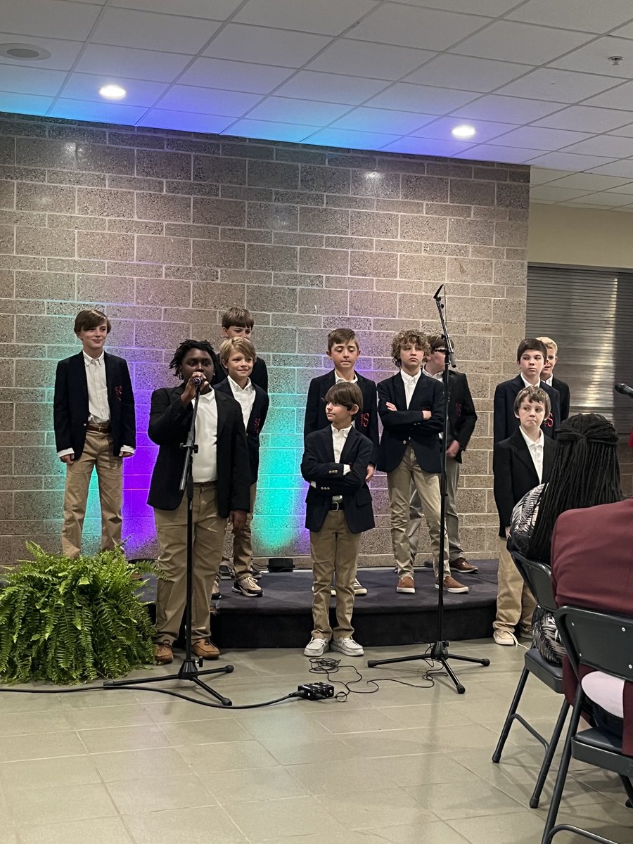 SandyBrossard's tweet photo. What a treat to hear the @SatchelFord Sensations perform this morning at our @RichlandOne Interfaith Caucus and Luncheon! #musicistheuniversallanguage https://t.co/g6QqjOL6bt
