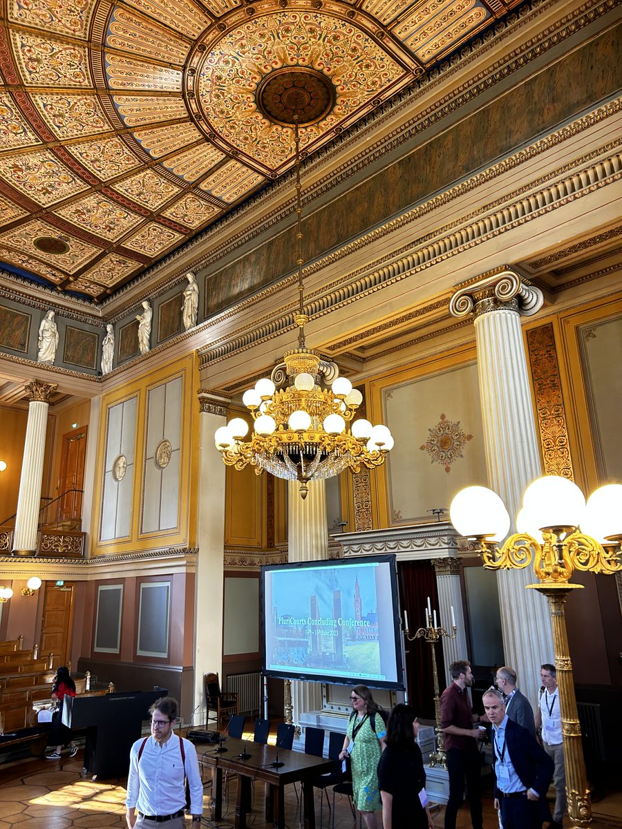 Joost Pauwelyn (@joostpauwelyn) on Twitter photo End of an era! In Oslo for closing conference of @PluriCourts
Spoke about design of international tribunals &
-Unseen actors, secretariat staff, clerks
-Informal judicial norms & legal culture
tinyurl.com/4b6vsayz
New paper on latter with <a href="/KrzPelc/">krzysztof pelc</a>:
ssrn.com/abstract=44800… End of an era! In Oslo for closing conference of @PluriCourts
Spoke about design of international tribunals &
-Unseen actors, secretariat staff, clerks
-Informal judicial norms & legal culture
tinyurl.com/4b6vsayz
New paper on latter with <a href="/KrzPelc/">krzysztof pelc</a>:
ssrn.com/abstract=44800…