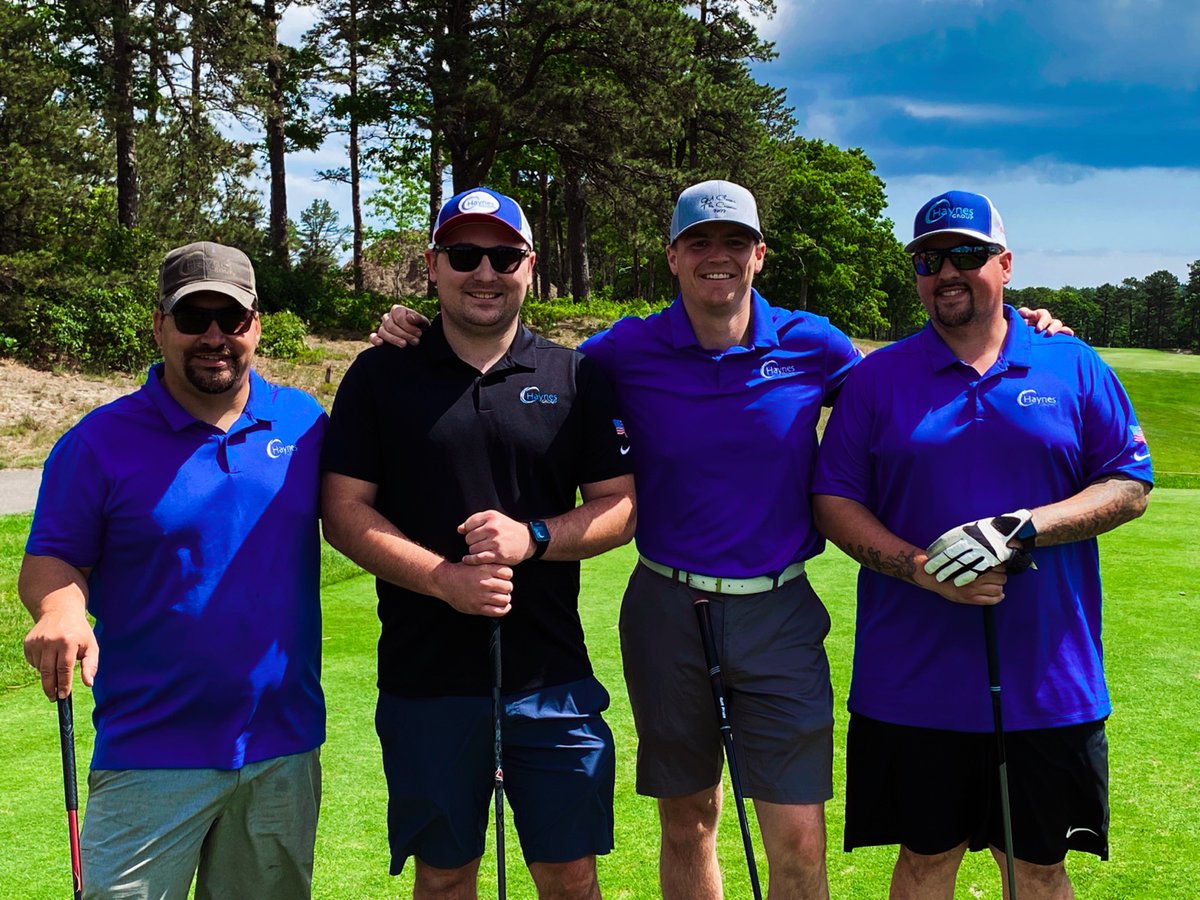 TheHaynesGroup's tweet photo. Some of our team at the ABC Annual Golf Tournament! @ABCMass
#TeamHaynes #ABCMass #PineHills #golf https://t.co/5BVcrsw86p