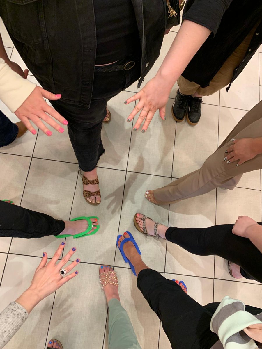 SchottDesignInc's tweet photo. Huge #ThankYou to McKenzie, Misty &amp; Laken for treating us to mani/pedi's last night!  We always enjoy the opportunity to socialize with you ladies! ❣️ https://t.co/EBUYqxD0DN