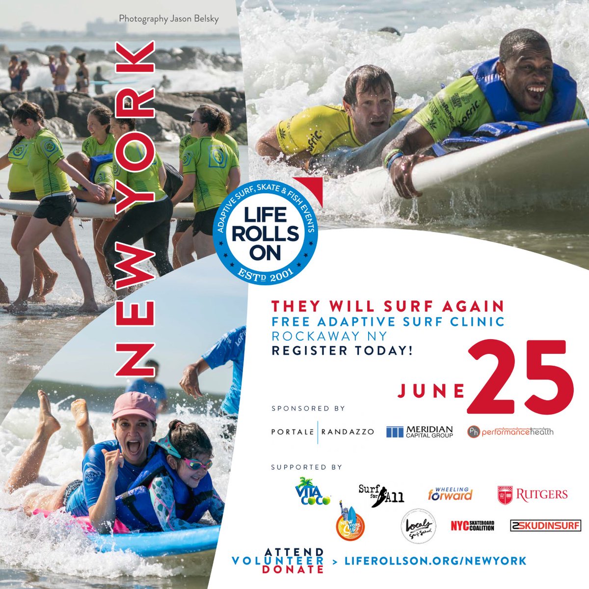 MountSinaiSCI's tweet photo. Make sure you register for The Adaptive Surfing Clinic Being held by @liferollson  on 06/25 details are on flier
https://t.co/BIRbwJpoAb
#disabled #paraplegi #tetraplegic #surfing #liferollson https://t.co/kCduBpyYl9
