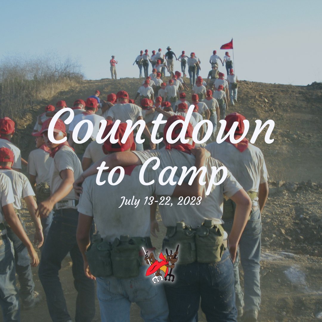 We are less than 30 days away from our 69th Devil Pups Encampment. What are you doing this summer???