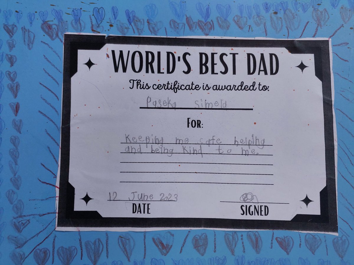 Pasekas's tweet photo. #FOMFathersDay

Got the Best Dad Award and Special Dad Tie from my little Champion. https://t.co/bXfbLYZ6LQ