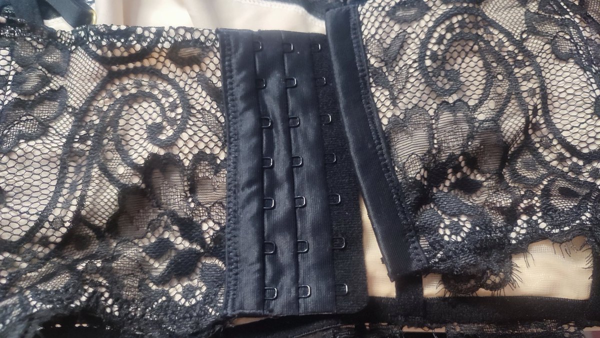 Seperti biasa, gw suka banget sama bustier <a href="/nipplets_team/">Nipplets Official</a> yah. Notes gw cuma satu... Kaitan berderet gini 🤣🤣🤣 Ada 7 euy! 

Kalo dibantuin sama pasangan ya gpp. Rempong euy pake sendiri. Tadi lumayan ada 5 menit sendiri buat kaitin semuanya 😅 But worth it sih!