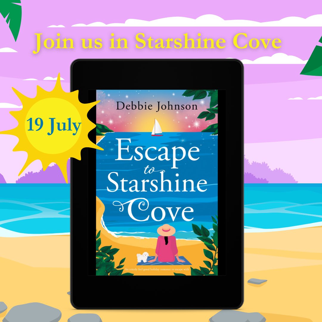 Hands up who wants to be on an idyllic beach right now?   

Well, the good news is that Escape to Starshine Cove: An utterly feel good holiday romance to escape with by <a href="/debbiemjohnson/">Debbie Johnson</a> is now available to pre-order! Out 19 July.  

Pre-order here: geni.us/145-Storm