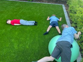 cojactweets's tweet photo. Children enjoying our new front garden after long day at school! With thanks to funding from Trades House of Glasgow, Glasgow Linn area committee and Castlemilk and Carmunnock Windfarm Trust. https://t.co/yhAswcbMQN