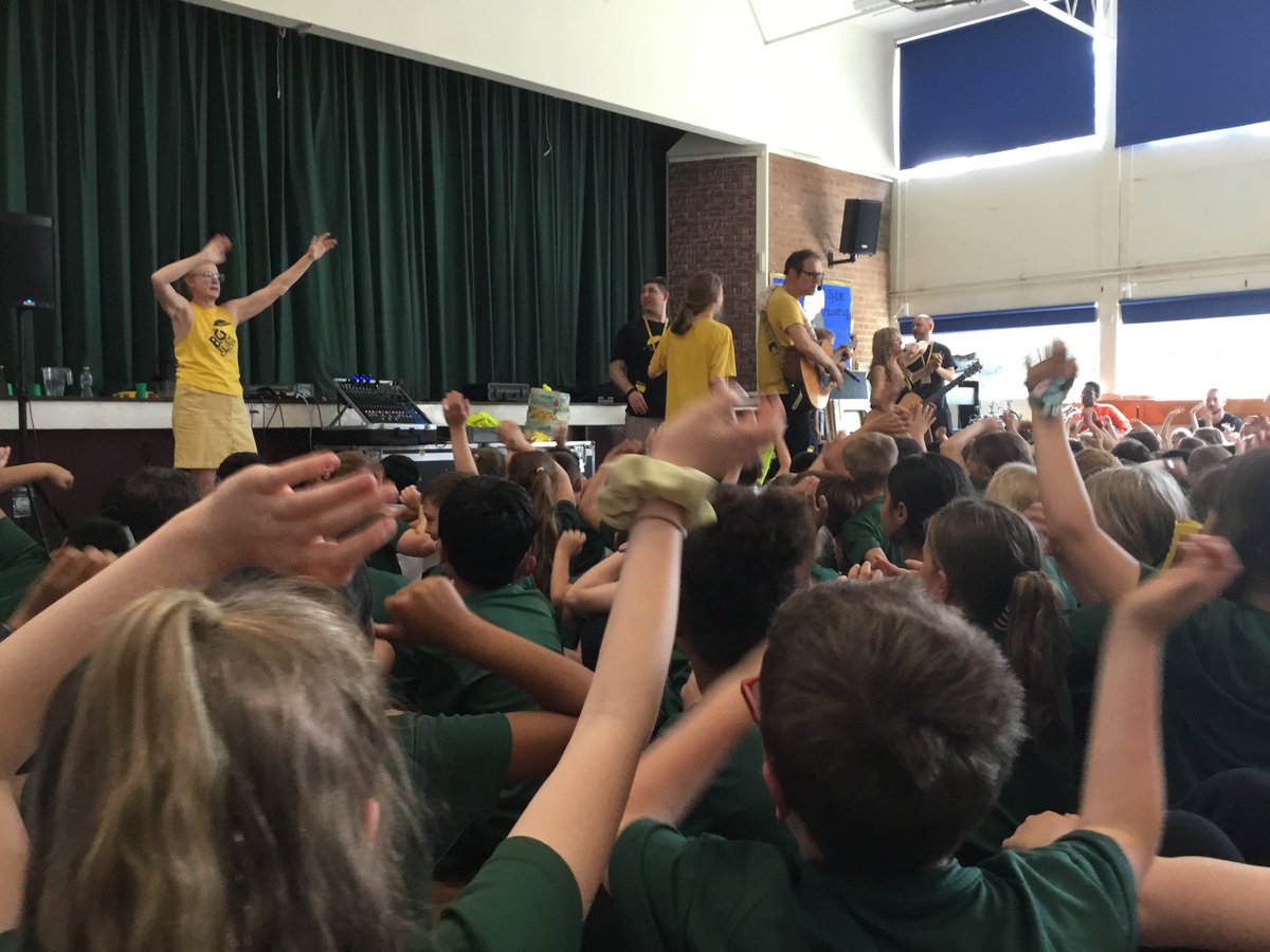 It was an absolute privilege to welcome <a href="/electricbrolly/">Electric Umbrella</a> to our school today! ‘There is no such thing as normal’ is such a powerful message. Thank you so much for coming! #inclusive #community #primarymusic #croxleygreen