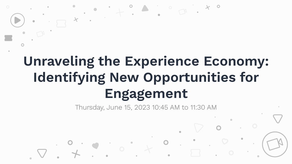 insidertrends's tweet photo. #RICE23 has been amazing so far and today Jack is talking with Esther Sarpong on "Unraveling the Experience Economy: Identifying New Opportunities for Engagement".
Are you joining? Drop us your one-word highlight!
#RICE23 #IRCE
@RetailInnovate https://t.co/MBMcLV33li
