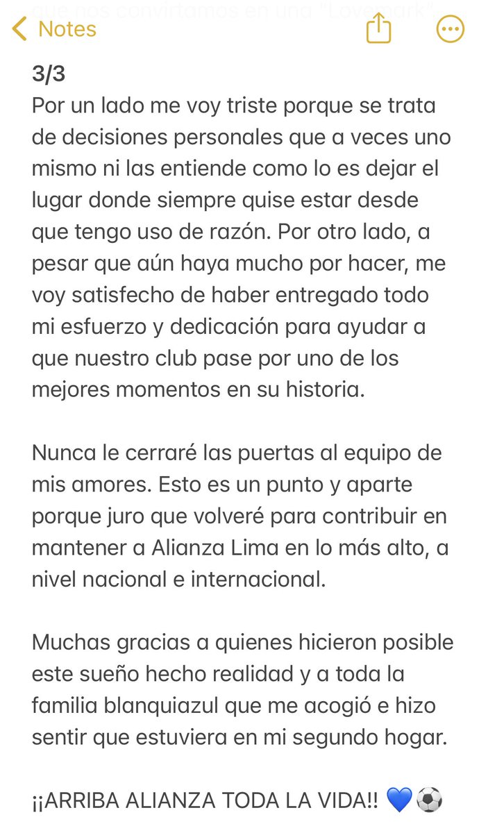 Alejoap96's tweet photo. No es un adiós, sino un hasta luego. Gracias por todo @ClubALoficial 💙🤍💙!! https://t.co/cQEhCIg1NC
