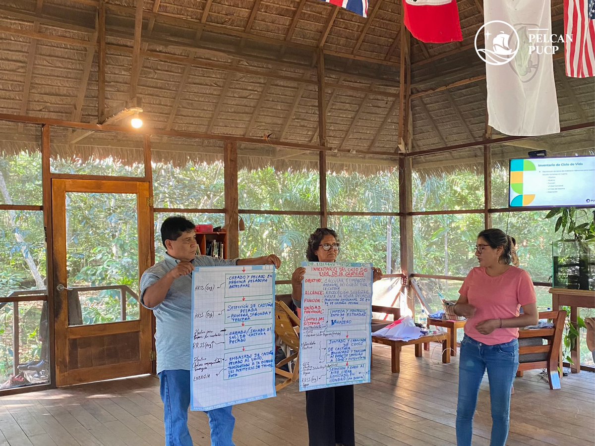 redperuanaciclo's tweet image. Les mostramos lo que fue nuestra primera visita a Finca las Piedras junto a Alianza para una Amazonia Sostenible🙌🏼🍃. En este bloque díctamos clases presenciales sobre deforestación, Herramientas Ambientales y más.
#MadreDeDios #Castaña @ConcytecPeru @ProcienciaPeru