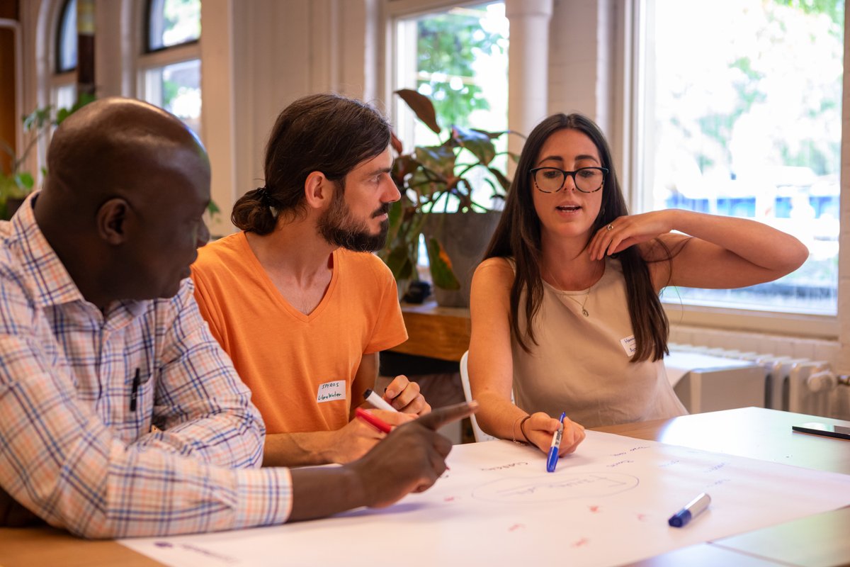 WhatDesignCanDo's tweet image. 🏁 The #MakeitCircularChallenge Winners Bootcamp is almost at an end. Tomorrow we’ll be switching gears and heading to the @stedelijkmuseum for a day of pitching and networking.

If you’re joining us IRL — make sure to follow #WDCDCircularShowcase for the latest updates!