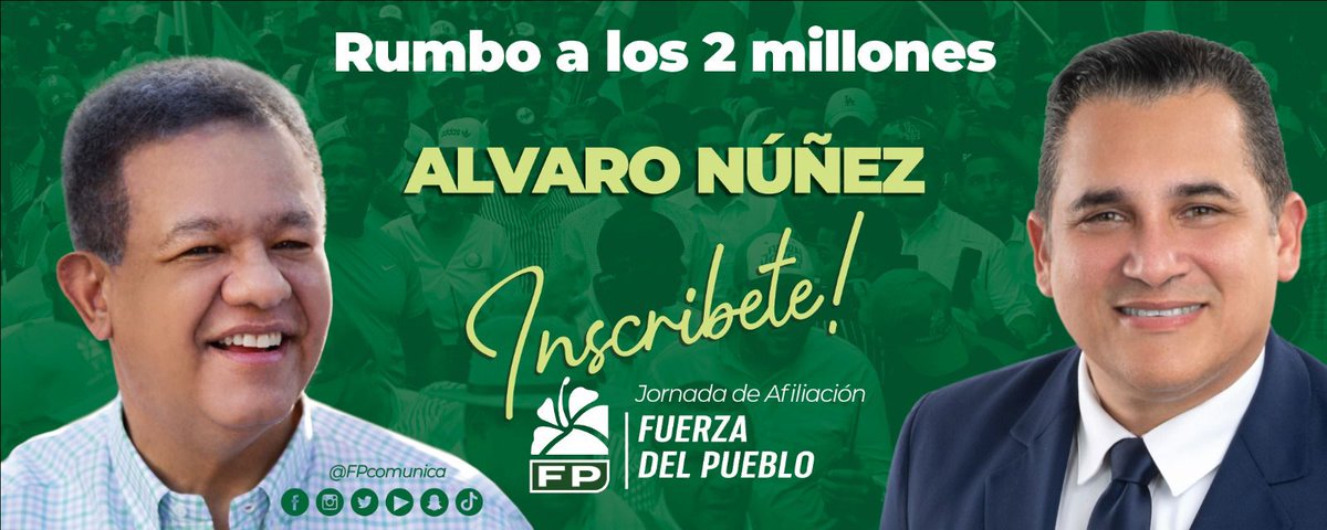 Sin distracciones  
Rumbo a los 2millones 
Con Alvaro Nuñez, diputado 
Leonel Fernández 24.28