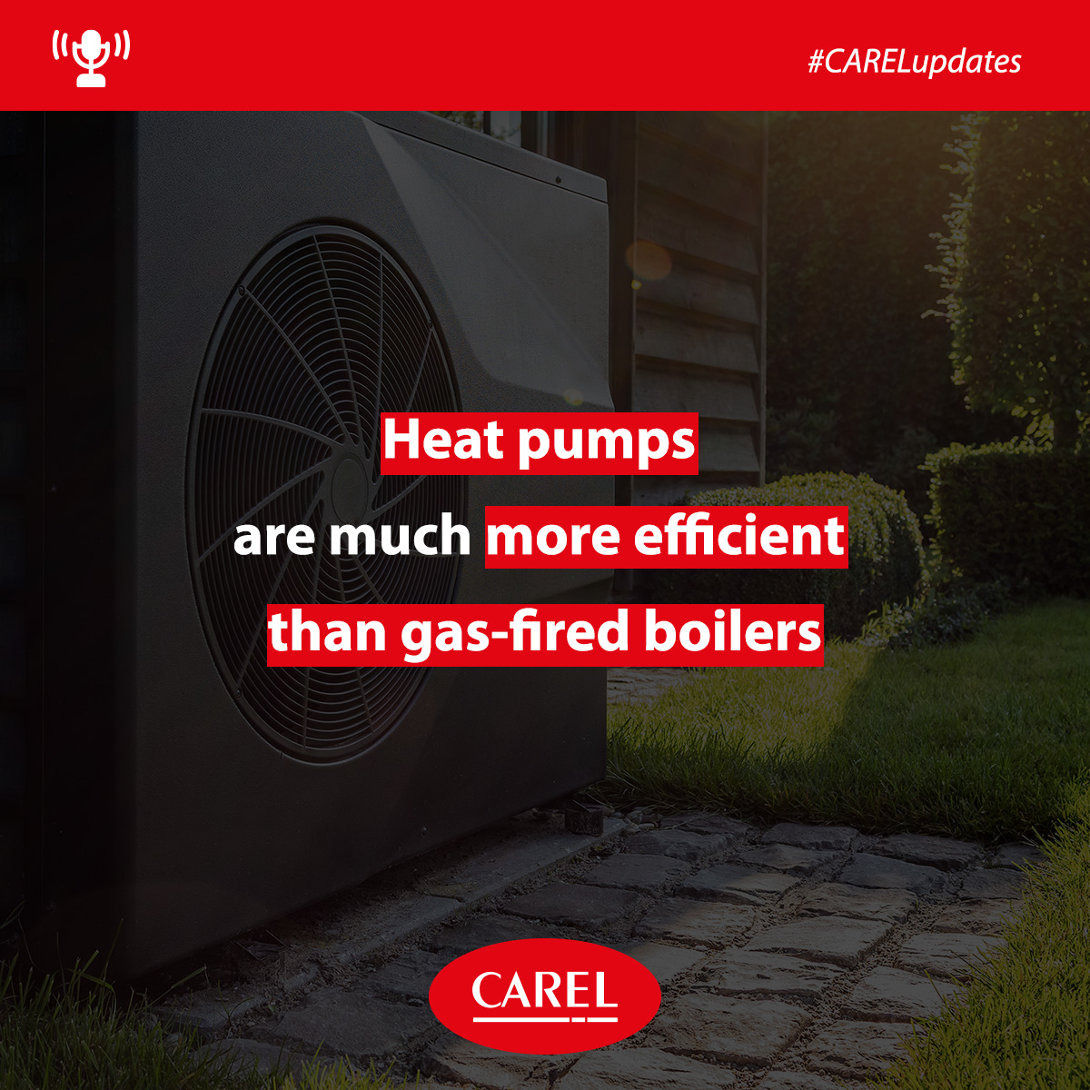 CAREL_group's tweet photo. On average, heat pumps #efficiency is around 300-500%, with higher peaks for the latest #HeatPumps in the most favourable conditions. Therefore, 1 kWh of electricity can produce a #HeatingCapacity, for example, of 4 kWh (COP=4).
Learn more: https://t.co/kJb3AUZG9w
#HVAC https://t.co/oaKg7hygSn
