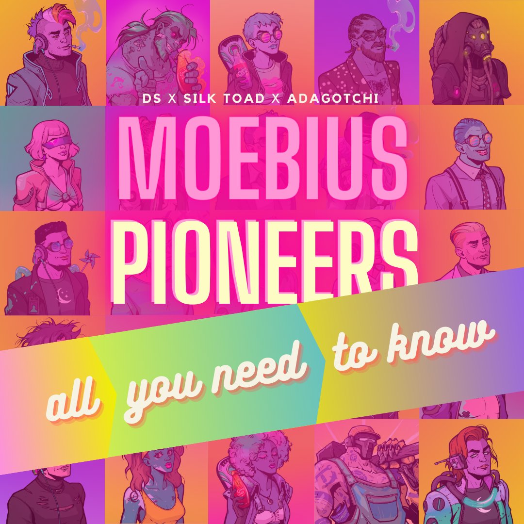 amber_vhs's tweet photo. MOEBIUS PIONEERS
The "all you need to know" 🧵
Launch:
🕔 5PM UTC (June 15th)
👉 https://t.co/RtlaA6Wd0R
Up next:
- Pricing
- OG Benefits
- The Bluelist ⬇️ https://t.co/wvLNpkZXYR