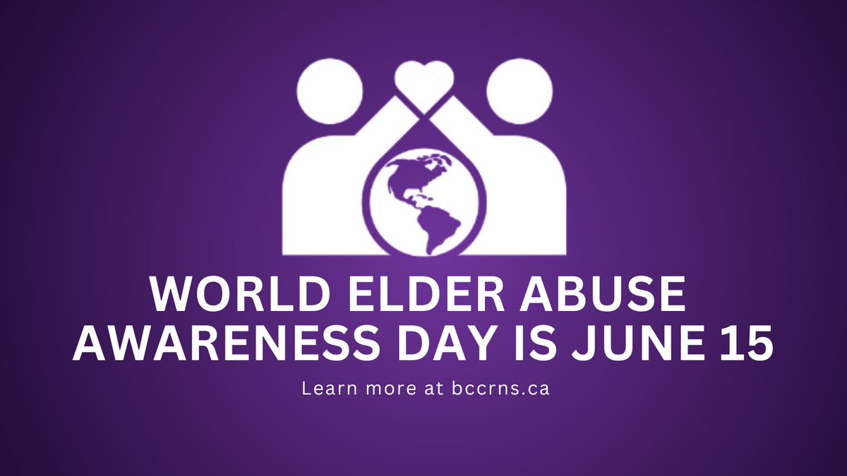 Today is World Elder Abuse Awareness Day. Many seniors list “fear of crime” as one of their biggest concerns. #VPD has put together a list of security safety tips for seniors. ow.ly/jylG50OPz21
#WorldElderAbuseAwarenessDay