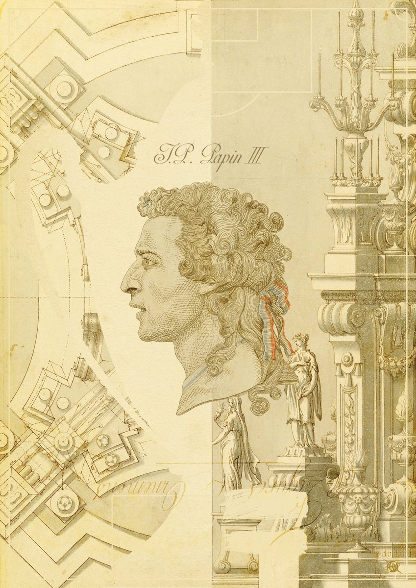 CharlesDrawin's tweet image. One of my non selected from the multiverse of variants for the new @NPLHMAG cover and interior poster.
Tribute to the french master from @OM_English #jeanpierrepapin