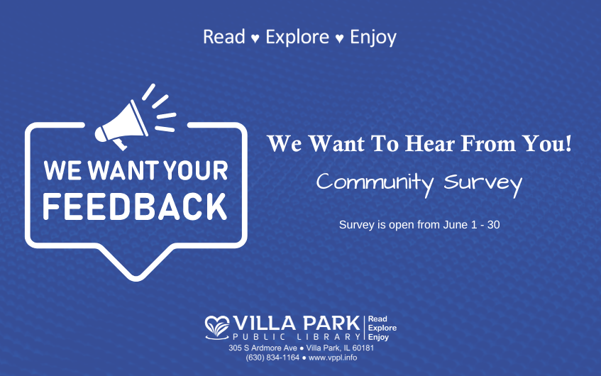 Villa Park Library tweet media