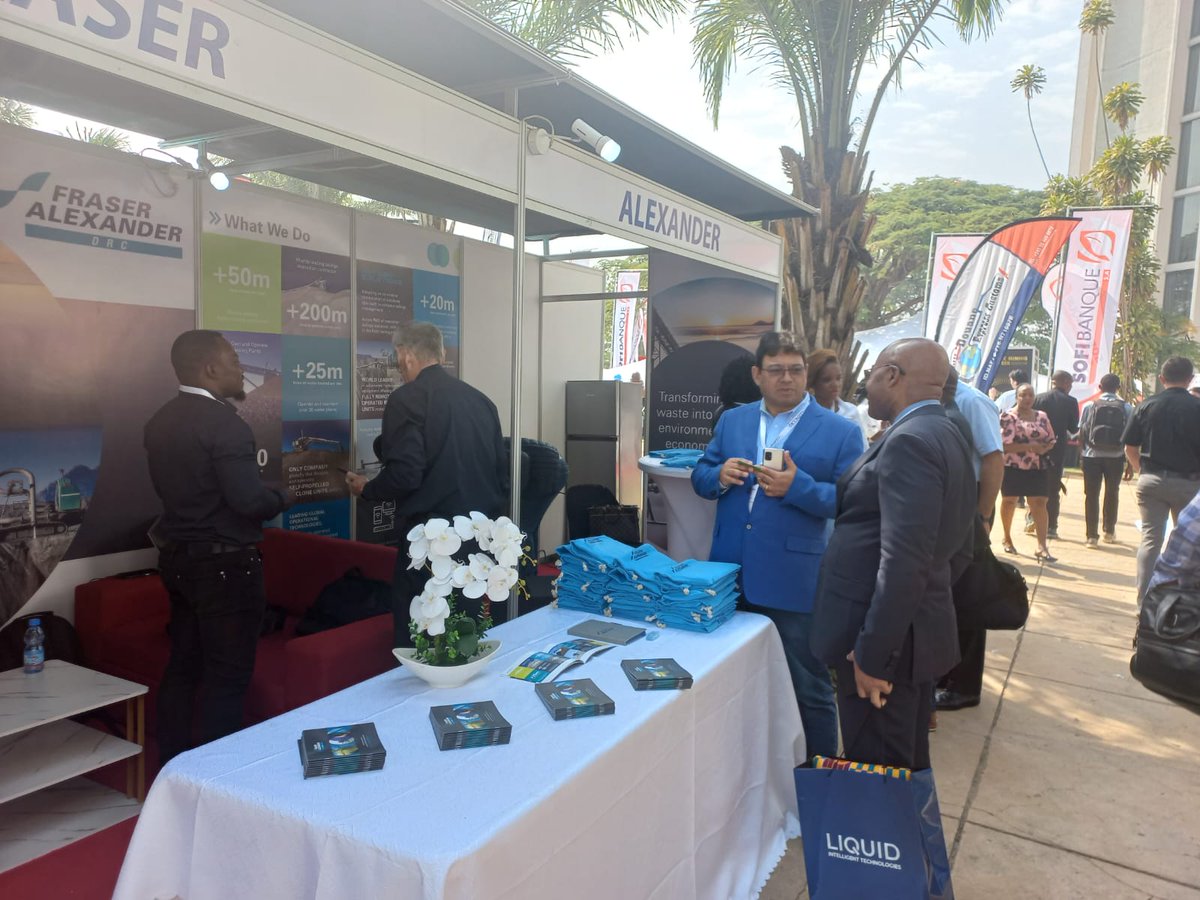 Fraser Alexander (@fraser_pty_ltd) on Twitter photo Fraser Alexander is a proud sponsor of the 2023 <a href="/drcminingweek/">@drcminingweek</a> currently underway in Lubumbashi. Come and connect with our expert team at stand B30 to learn more about our solutions and services.
#DRCminingweek2023 #FraserAlexander Fraser Alexander is a proud sponsor of the 2023 <a href="/drcminingweek/">@drcminingweek</a> currently underway in Lubumbashi. Come and connect with our expert team at stand B30 to learn more about our solutions and services.
#DRCminingweek2023 #FraserAlexander