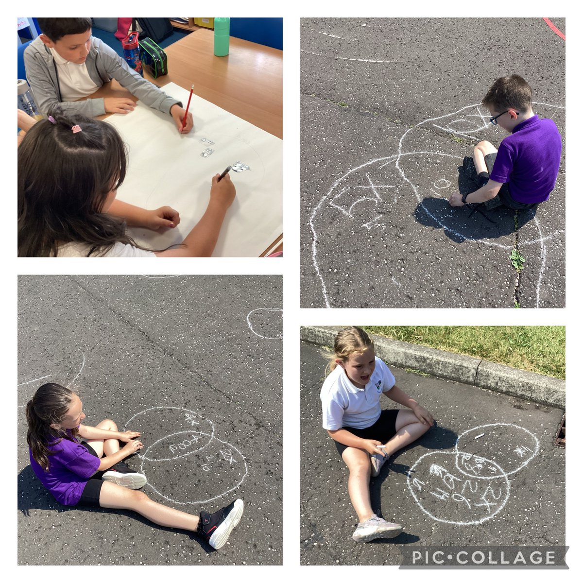 We have enjoyed learning how to create Venn diagrams to display information. @NAC_numeracy