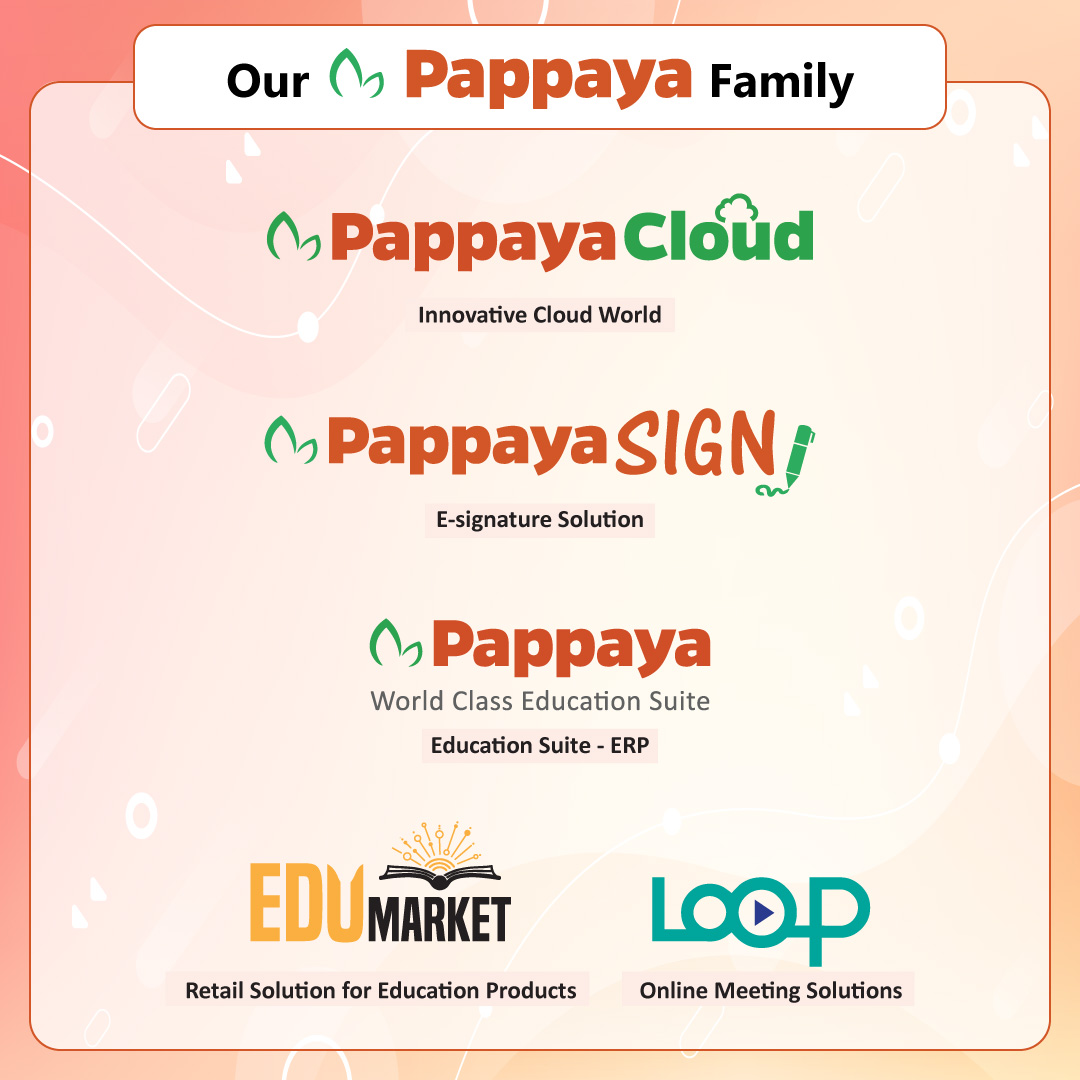 #PappayaERP #erp #worldno1ERP #education #Management #schoolmanagement #global #uk #india #erpsoftware #educationalinstitutions #schoolerpsoftware #pappayaerp #pappayacloud #cloud #AWS #sign #pappayaSign #Esignature