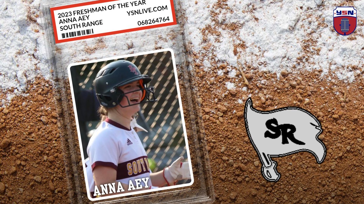 Congratulations to the 2023 YSN Softball Co-Freshman of the Year: South Range's Anna Aey!